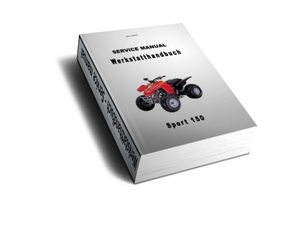 Werkstatthandbuch, Reparaturanleitung Adly Her Chee Herkules Sport 150 (Download/CD/ausgedruckt)