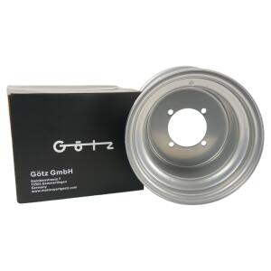 Felge Rad 9x8-110 Silber hinten Quad ATV