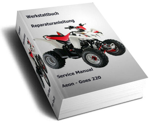Werkstatthandbuch, Reparaturanleitung Aeon Cobra 220 Goes220 (Download/CD/ausgedruckt)