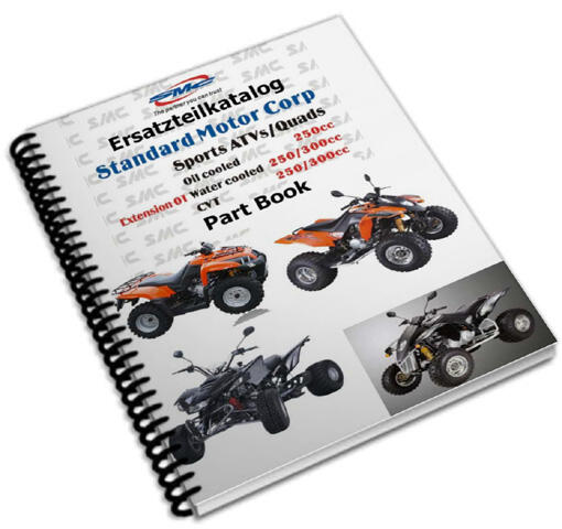 Ersatzteilkatalog 250 - 300, SMC 4maxX 300, Titan, Captain, Jumbo, Explorer, Barossa, Stinger Tomahawk (Download/CD/ausgedruckt)