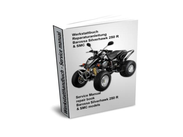Werkstatthandbuch, Reparaturanleitung Barossa Silverhawk 250 R (Download/CD/ausgedruckt)