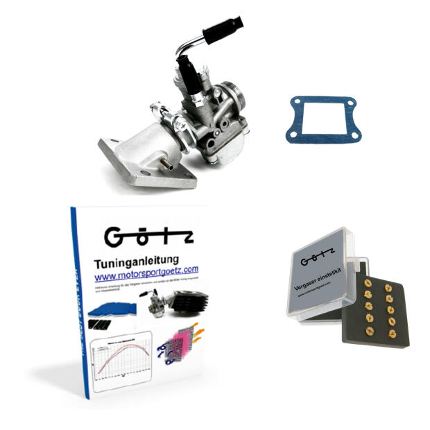 Vergaser Tuning 20mm Typ Dellorto für Honda MT / MB / MTX / MBX 50/80 5/8