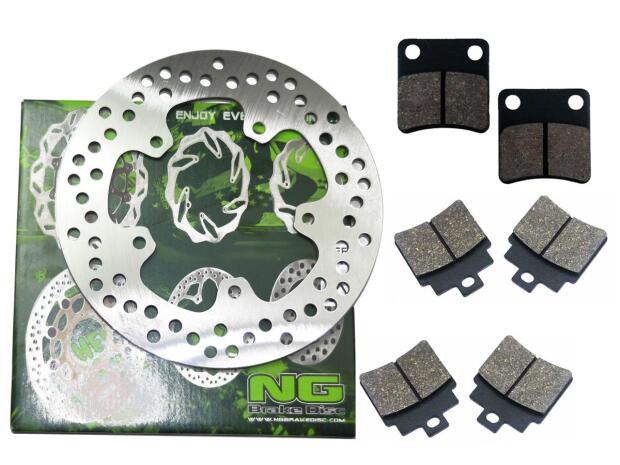 Arrière du disque avec plaquette de frein Kymco KXR / Maxxer 250 / 300