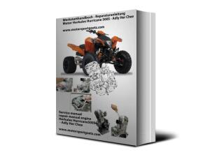 Werkstatthandbuch, Reparaturanleitung Herkules Hurricane...