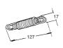 Spring for main stand 127mm