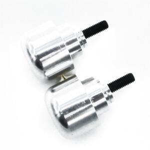 Lenkergewichte Honda Lenkerenden silber