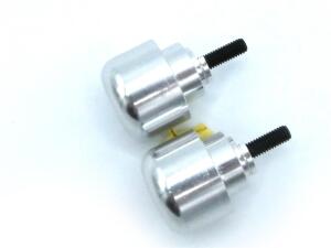 Lenkergewichte Honda Lenkerenden silber