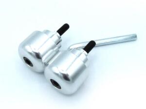 Lenkergewichte Honda Lenkerenden silber