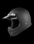 Helm Virgo matt schwarz Enduro Vintage Retro Classic
