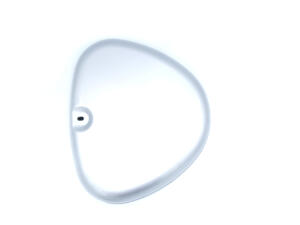 Side cover for Simson S51 silver right