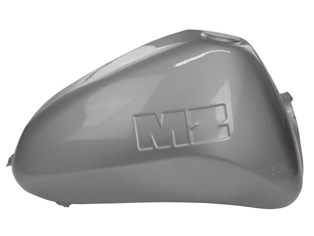 Tank finished in silver for MZ ETZ251 ETZ301 and for ETZ 125/150