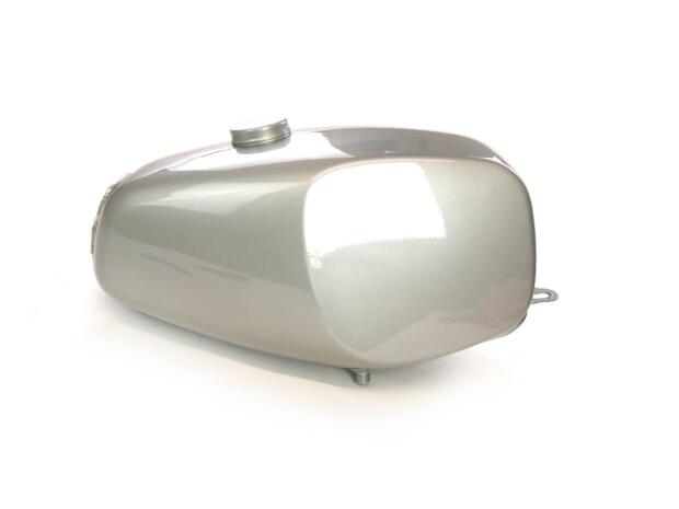 Tank Büffeltank silber für Simson Typen S50, S51 Hoch-Tank Kraftstoffbehälter