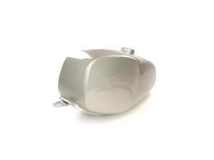 Tank Büffeltank silber für Simson Typen S50, S51 Hoch-Tank Kraftstoffbehälter