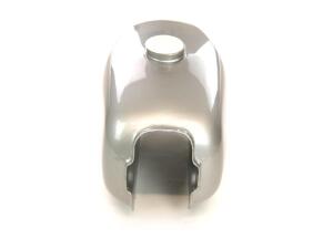 Tank Büffeltank silber für Simson Typen S50, S51 Hoch-Tank Kraftstoffbehälter