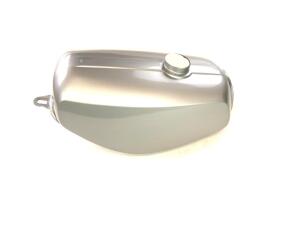 Tank silver for Simson S50, S51, S60, S70