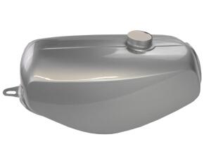 Tank silver for Simson S50, S51, S60, S70