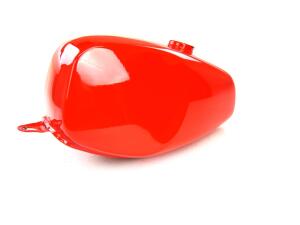 Tank Büffeltank rot für Simson Typen S50, S51 Hoch-Tank Kraftstoffbehälter