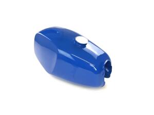 Tank Büffeltank blau für Simson Typen S50, S51 Hoch-Tank Kraftstoffbehälter