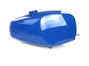 Tank Büffeltank blau für Simson Typen S50, S51 Hoch-Tank Kraftstoffbehälter