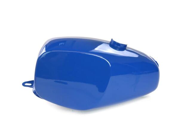 Tank Büffeltank blau für Simson Typen S50, S51 Hoch-Tank Kraftstoffbehälter B-Ware