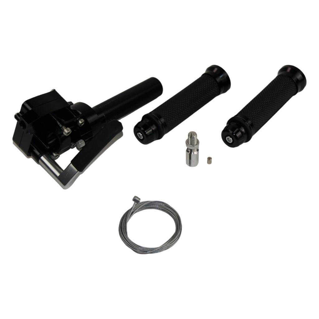 Dual Gasser Throttle Moose Offroad Dual Gasser Black Throttle Kit