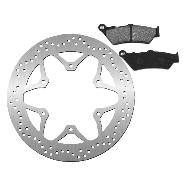 Disk front for Yamaha DT125X / XT660R with brake pads