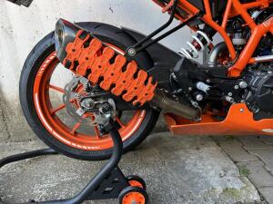 Auspuff Protektor Schalldämpfer Armadillo Extreme schwarz