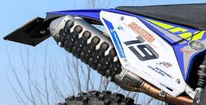 Auspuff Protektor Schalldämpfer Armadillo Extreme schwarz