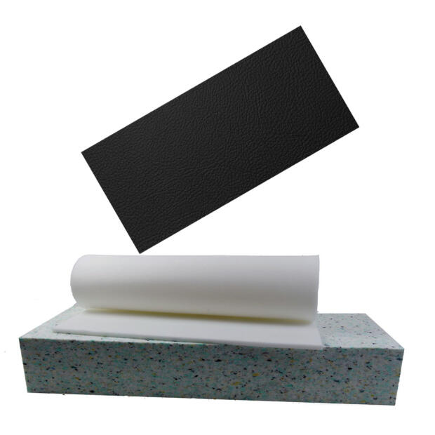 Motorrad-Sitzbank-Bau Schaumstoff-Platte Scrambler Enduro Tourer 150mm schwarz