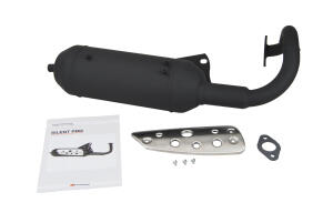 Exhaust e.g. for TGB-101 R/S / 203 /303R/Akros/Laser 50cc Pegasus-Sky I/II 50cc Simson SR 50 Atala Byte / Hacker 50 Italjet Formula Scooter
