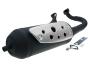 Exhaust e.g. for TGB-101 R/S / 203 /303R/Akros/Laser 50cc Pegasus-Sky I/II 50cc Simson SR 50 Atala Byte / Hacker 50 Italjet Formula Scooter