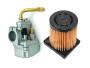 Vergaser Tuning mit Luftfilter für Hercules P3 Optima 85/12 13mm Sachs Prima 2 3 4 5 GT Sachs 504 505