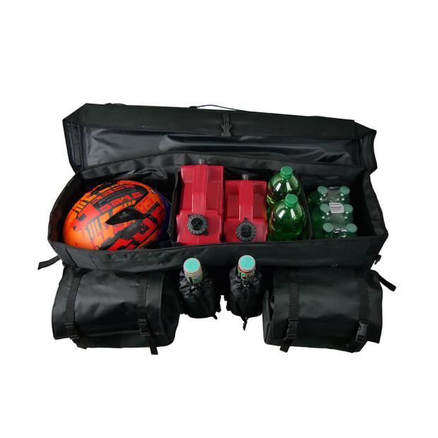 Black 33" Rear Rack Soft Luggage for Arctic Cat Alterra 400/450/450 I/550/700 / TRV700 l /1000 XT