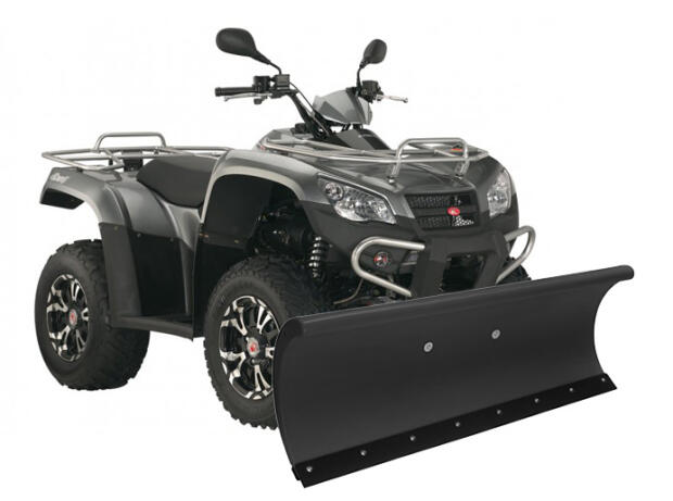 Schneeschild 152cm für Kymco Maxxer / MXU 400 / 450 / 500 / 550/ 700 Winterpaket Profi komplett