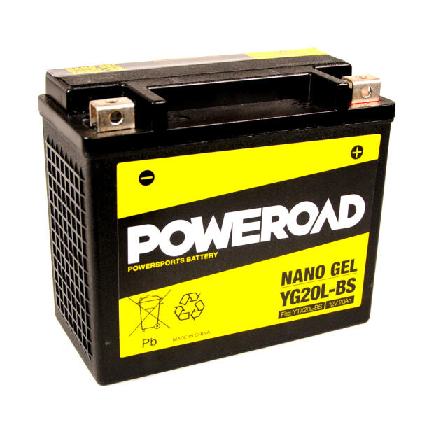 Batterie YTX20L-4 / YTX20L-BS / CTX20L-BS / WPX20L-BS