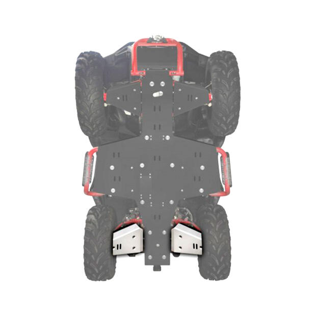 A-Arm Unterfahrschutz hinten für Segway Snarler AT6 / AT 10