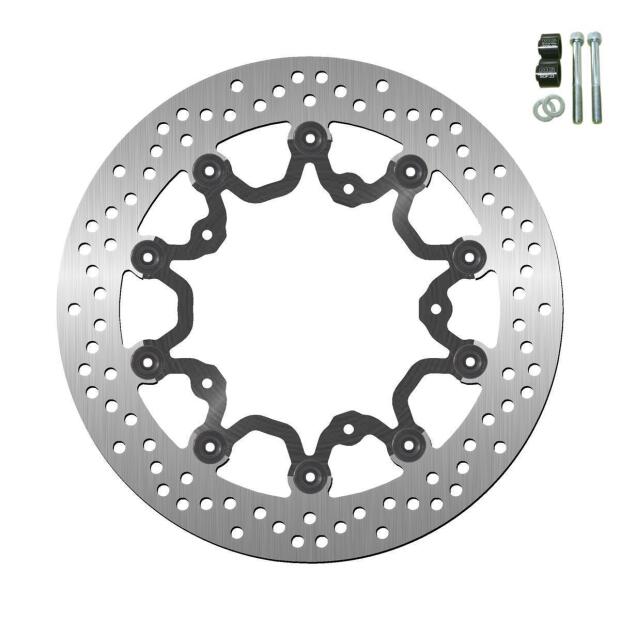 Brake disc for Yamaha KIT ( 2U. FRONT DISC + 1U. REAR DISC + 2U. BRACKET) TMAX DX 2019 ABS 530 17-21 front