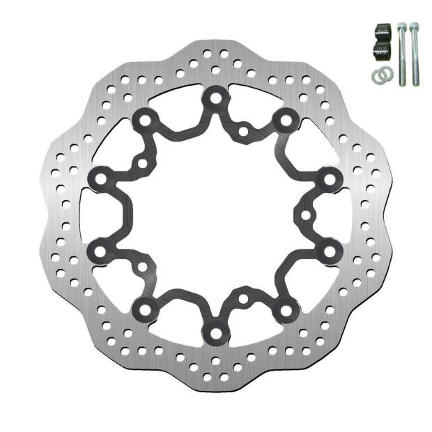 Brake disc for Yamaha KIT ( 2U. FRONT DISC + 1U. REAR DISC + 2U. BRACKET) TMAX - TMAX ABS 530 15-16 front