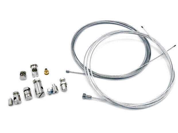 Universal Bowdenzug und Nippel Reparatur Set Satz Roller Motorrad Mofa