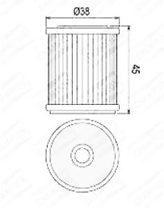 Kopie von Ölfilter für Yamaha YZF 450 S-R, WRF YFZ YF-Z 250 - 400 - 450