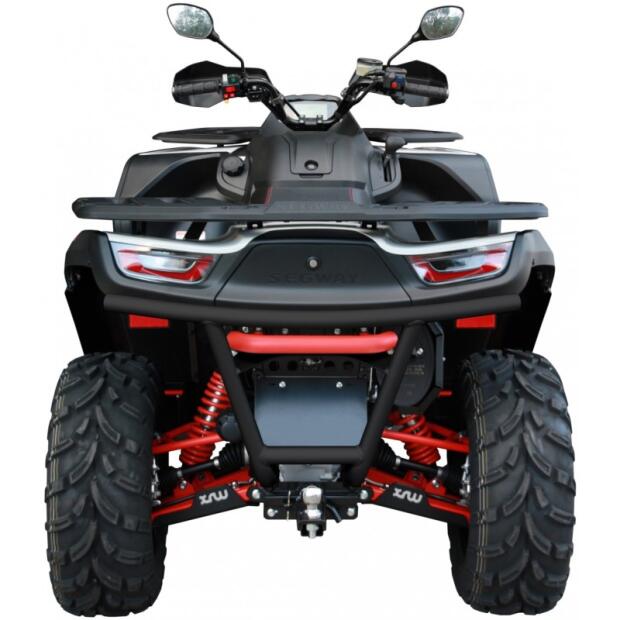 REAR BUMPER ALU SX2 BLACK - SEGWAY SNARLER AT6 S / L