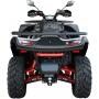 REAR BUMPER ALU SX2 BLACK - SEGWAY SNARLER AT6 S / L