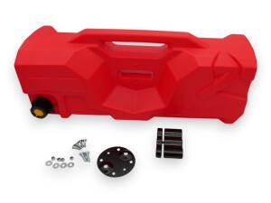 Fuel Can 15 liter Red with Holder for UTV Boxes