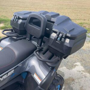 Box Koffer Shark Quad ATV Cargo AX112 Quadkoffer + 2 x Benzinkanister 5L