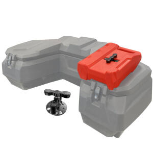 Kanister Benzin 5 Liter Benzinkanister 2 Stück speziell passend für ATV / Quad Koffer AX112