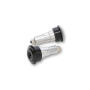 Lenkerenden HIGHSIDER DOT schwarz universell passend 12 - 21 mm