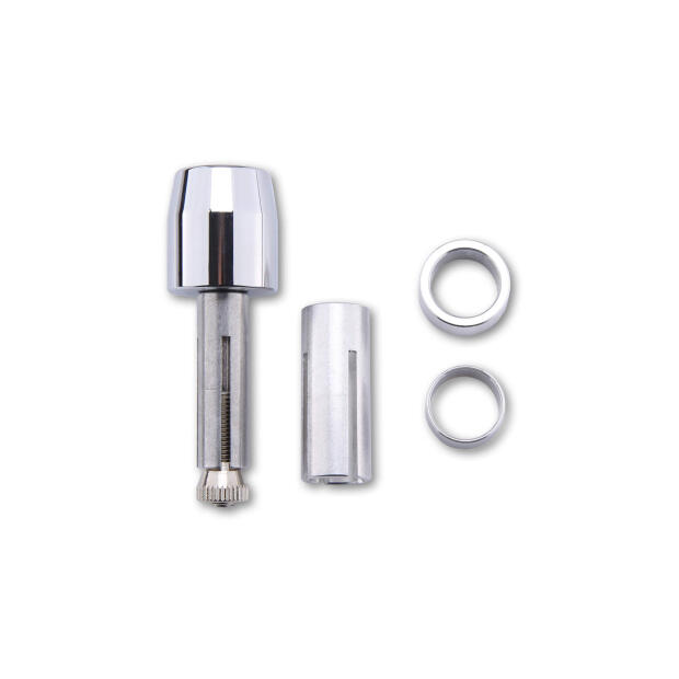 Lenkergewichte Highsider Evo chrom universell passend 12 - 22 mm