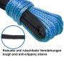 Synthetisches Seil blau mit Ummantelung für Seilwinden, 6mm x 10m ATV UTV Quad 4x4 Offroad