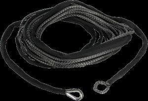 Synthetisches Seil schwarz mit Ummantelung für...