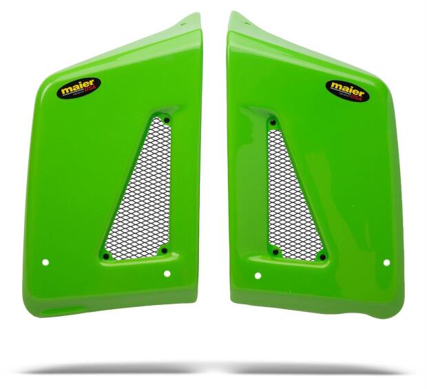 Radiator cowling for Kawasaki KLR650